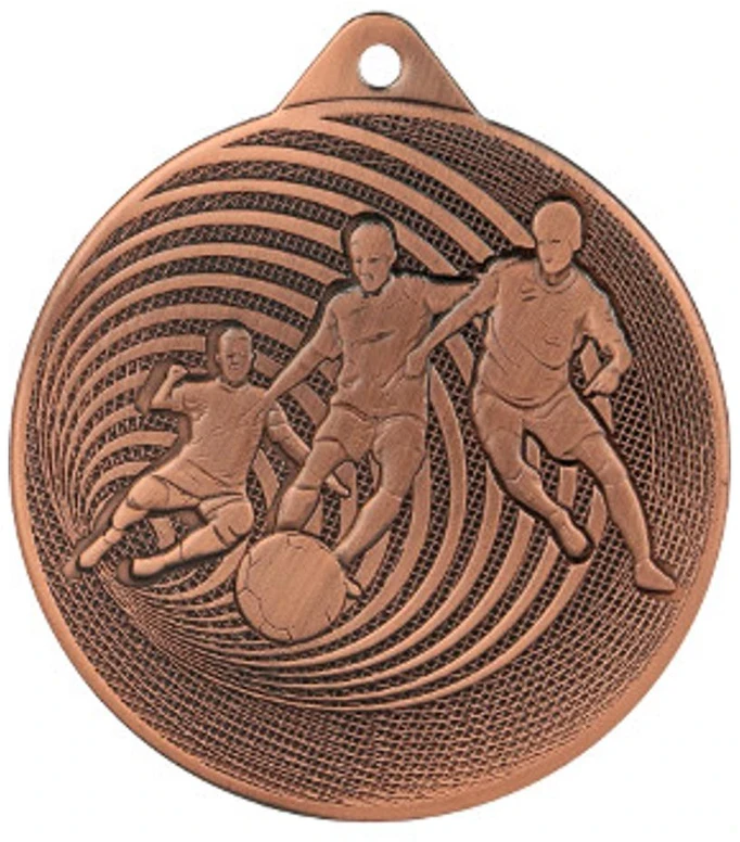 Tryumf METALINIS MEDALIS FUTBOLIS FI 70 MMC3070 - RUDAS