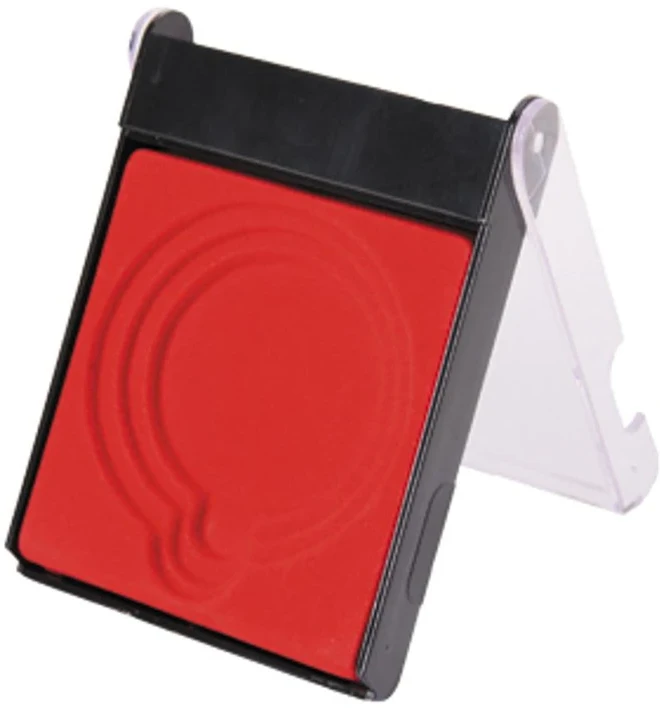 Tryumf Plastikinis dėklas medaliui 70mm 116x84x18mm raudonas A005B BK/R