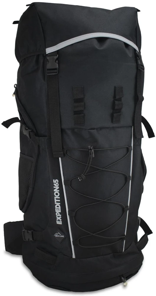 TURISTINĖ KUPRINĖ 65L JUODA SEMI LINE