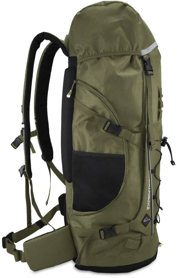 Turistinė kuprinė 65L khaki SEMI LINE