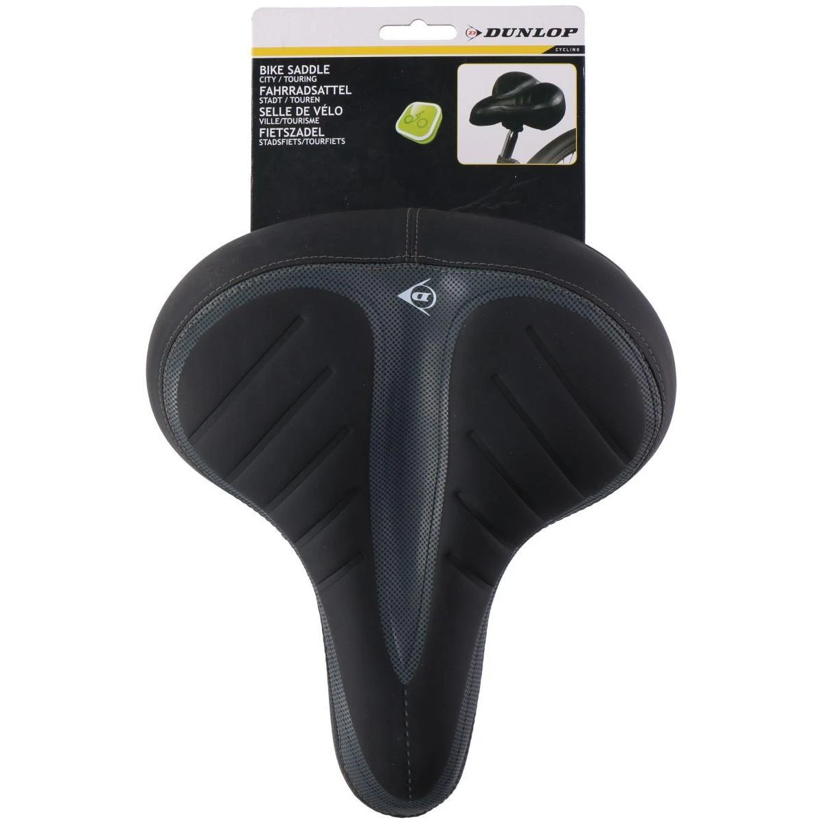 DVIRAČIO BALNELIS TURISTINIS MIESTO SU SPIRUOKLĖMIS 20x25CM DUNLOP 2076829