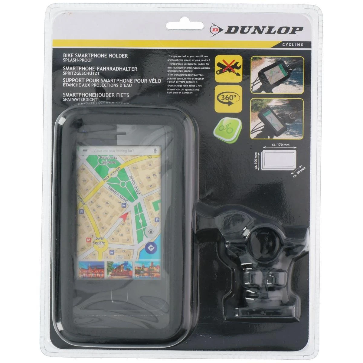 UNIWERSALNY ROWEROWY POKROWIEC DĖKLAS NA TELEFONAS SUKAMASIS DUNLOP 2053134
