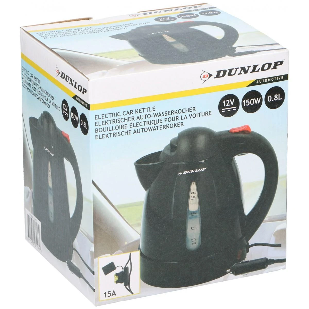 AUTOMOBILINIS VIRDULYS 12V TALPA 0,8L DUNLOP 2079080
