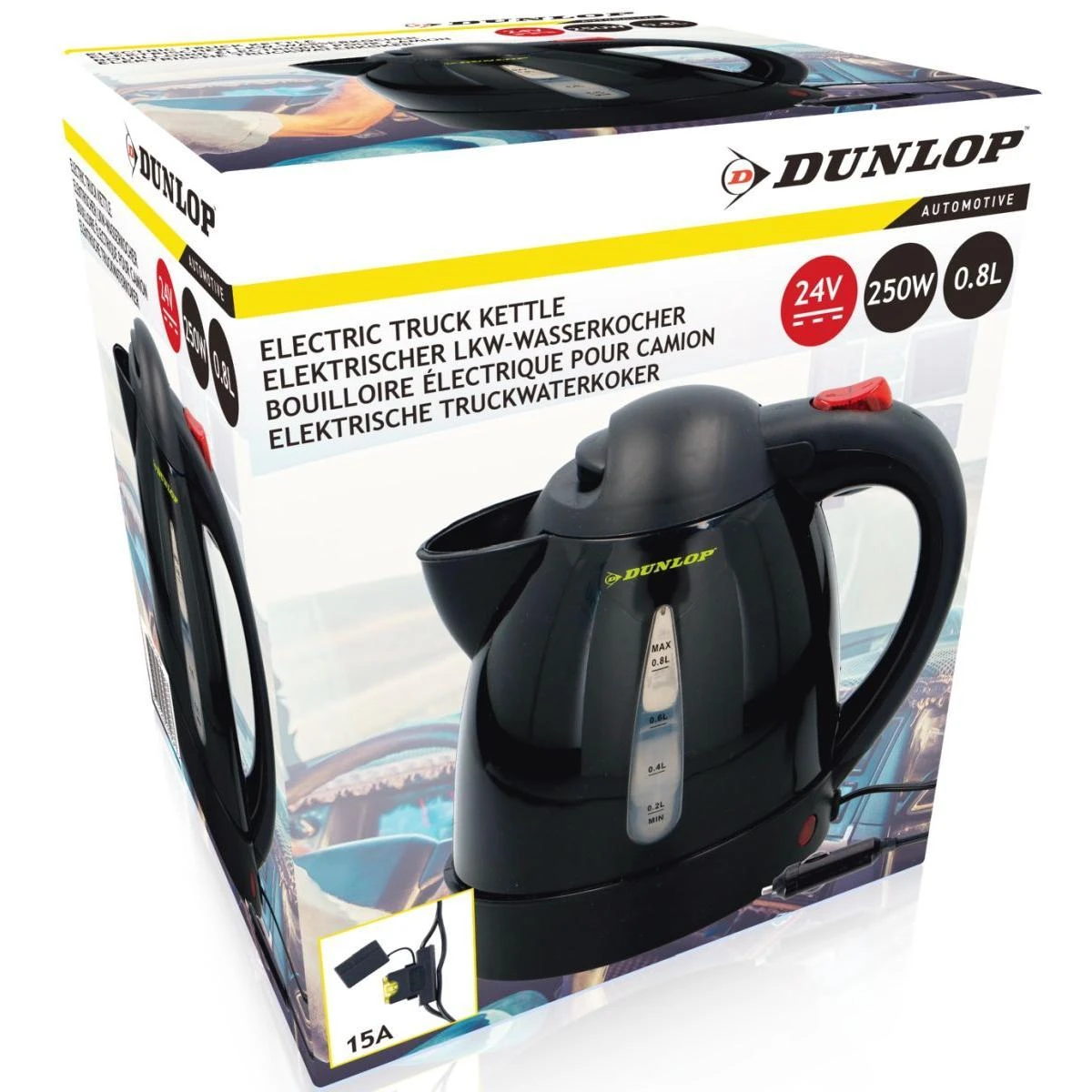 AUTOMOBILINIS VIRDULYS 24V, TALPA 0,8L DUNLOP 2079073