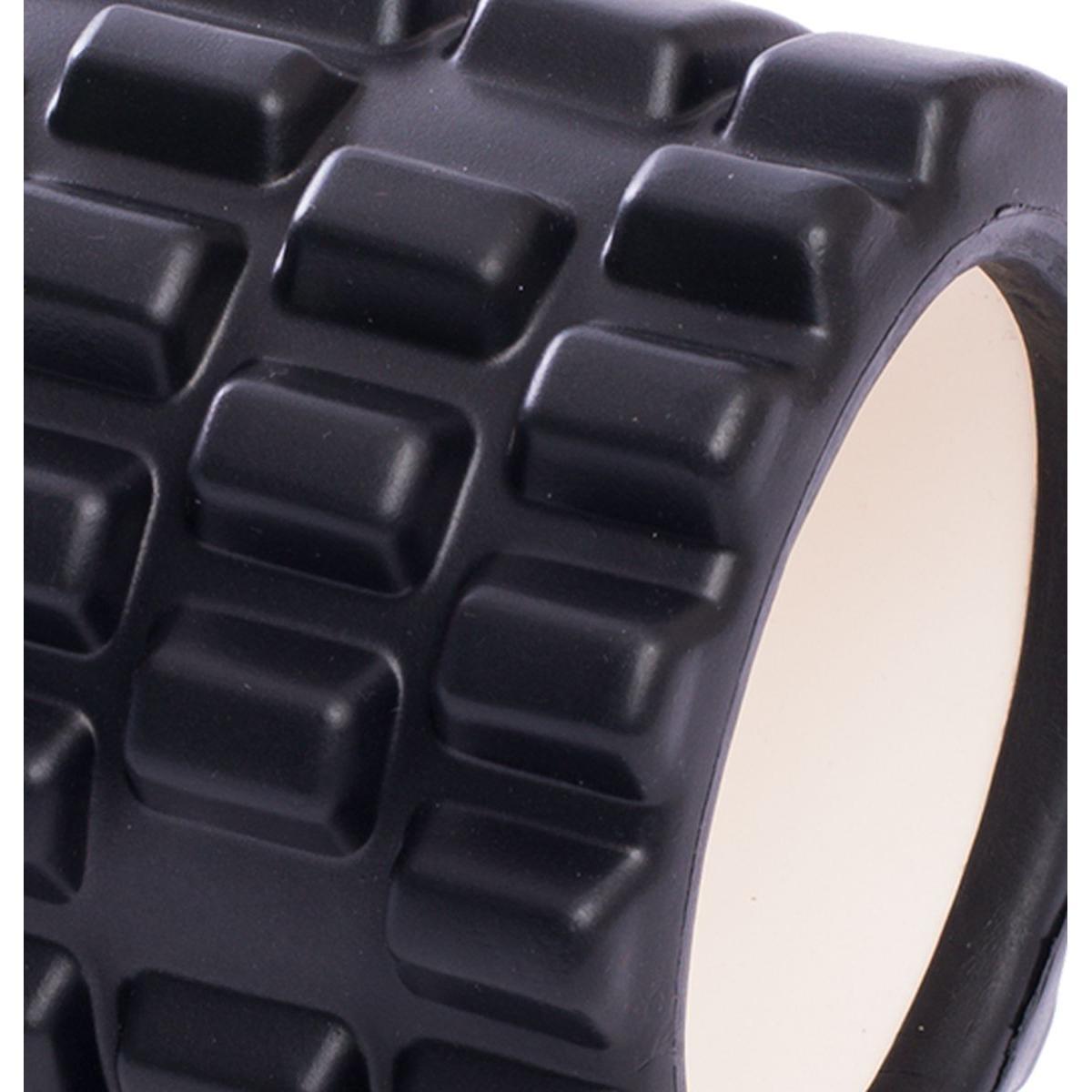 Treniruočių volas EB Fit, 14x33cm, juodas