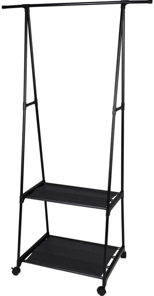 Excellent Houseware Drabužių kabykla metalinas juoda 157 cm