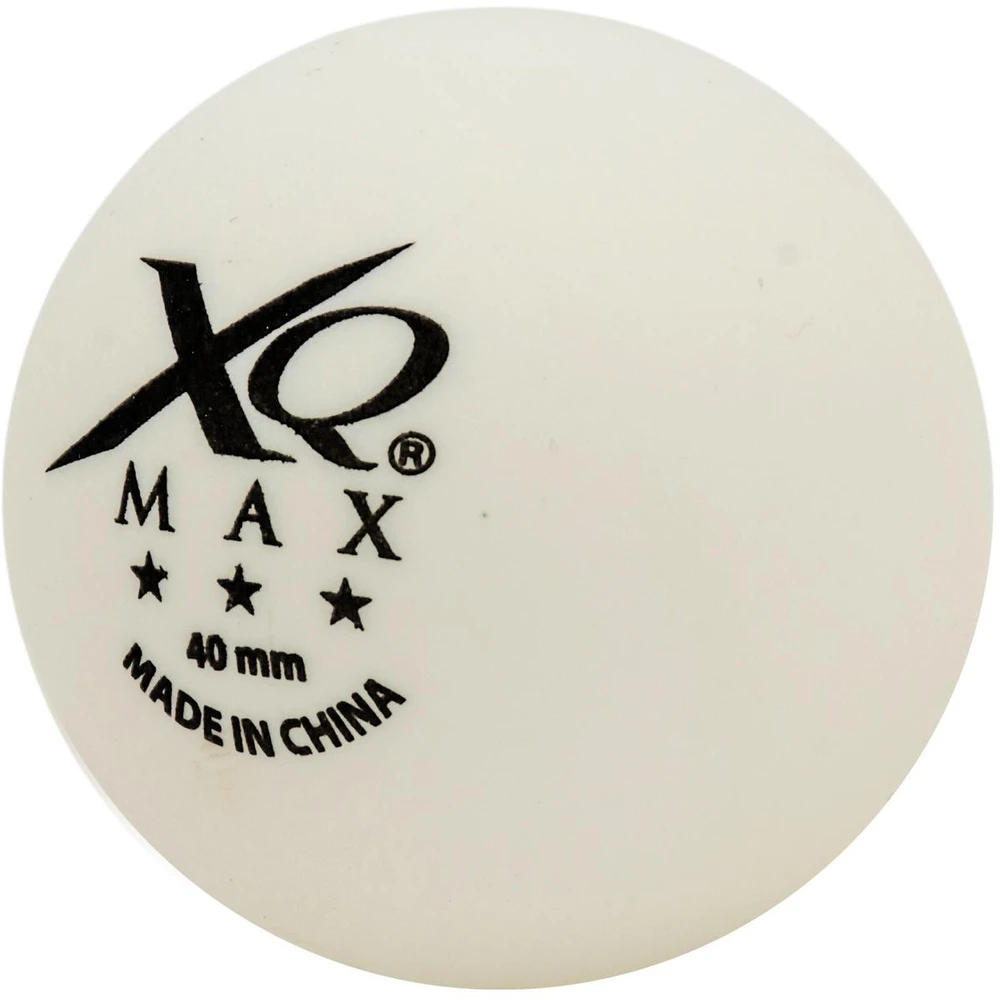 Baltos stalo teniso kamuoliukai XQMAX 12 vnt