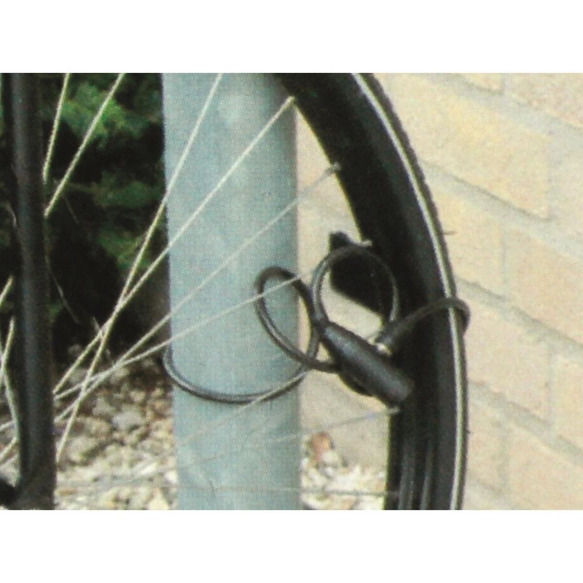 Dunlop Dviračio užraktas spiralas su raktu 0.8x150 cm