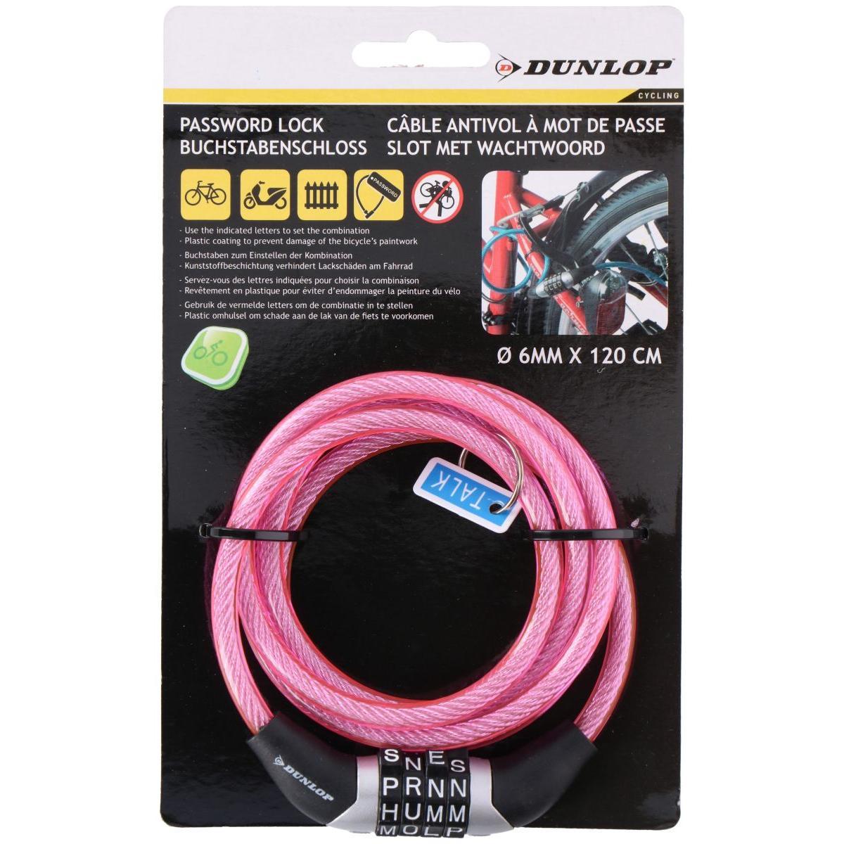 dunlop spiralinis dviratdd raktuv5 spyna, 120 cm, ro7cinin07