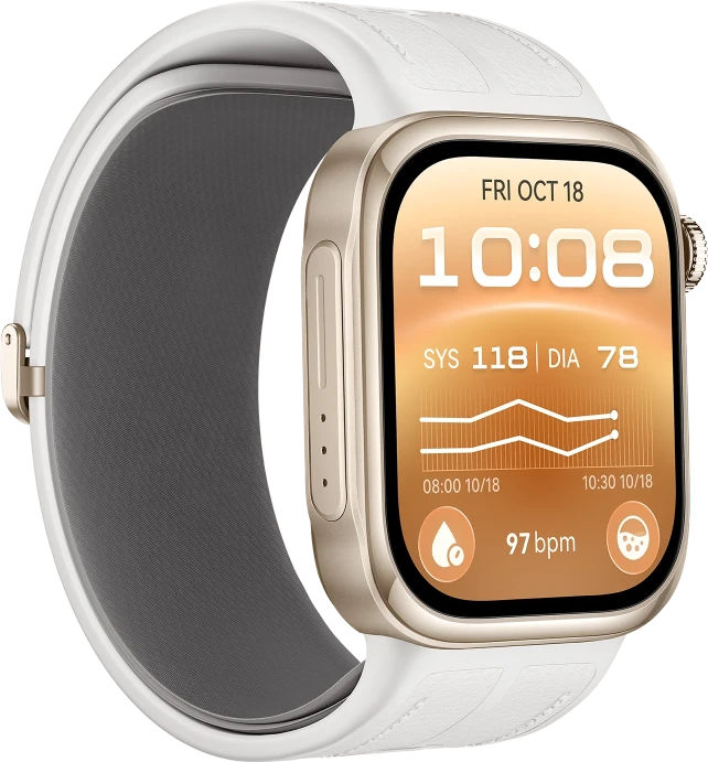 HUAWEI WATCH D3 White Composite Leather Strap