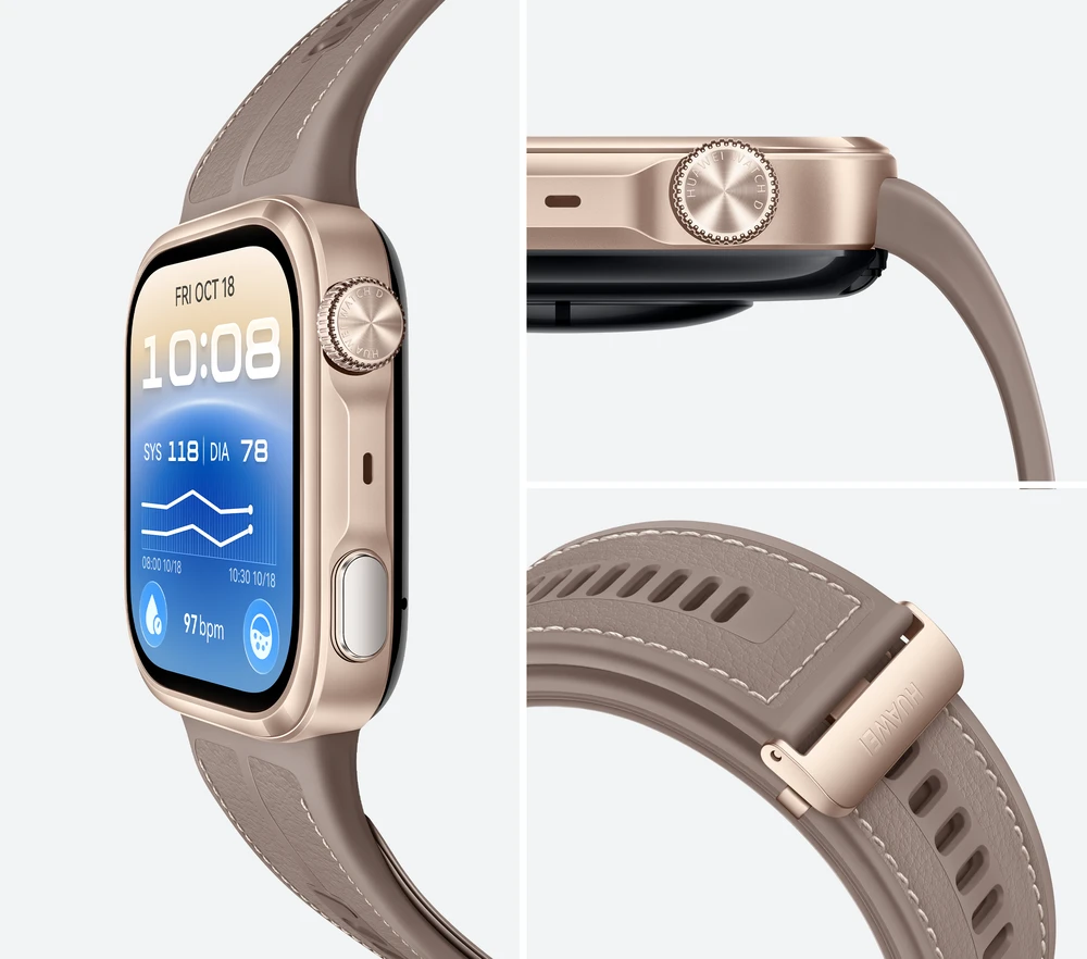HUAWEI WATCH D3 Black HNBR Strap