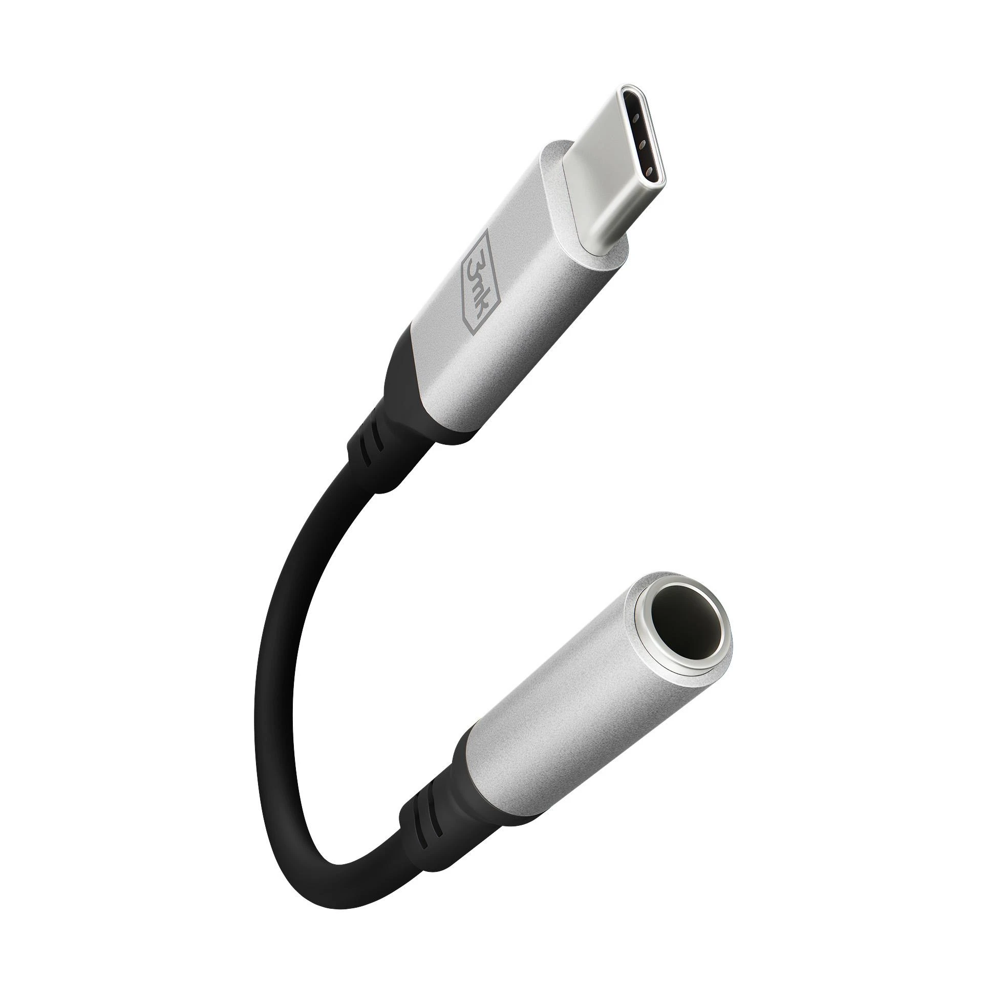 Adapteris 3mk Adapteris USB-C iki 3,5 mm