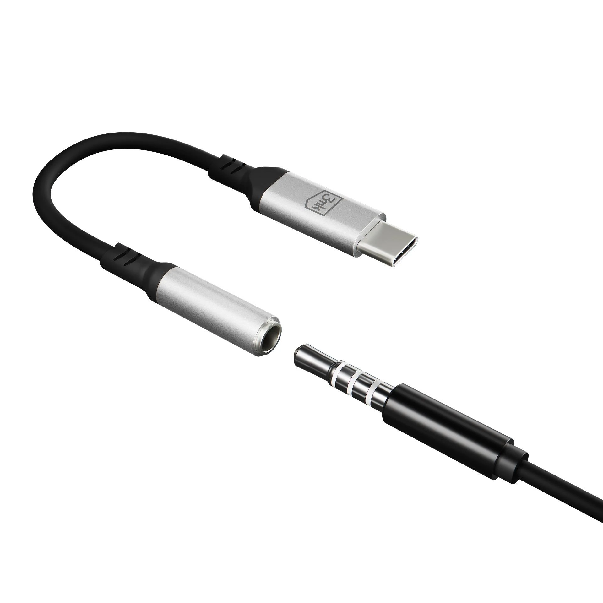 Adapteris 3mk Adapteris USB-C iki 3,5 mm