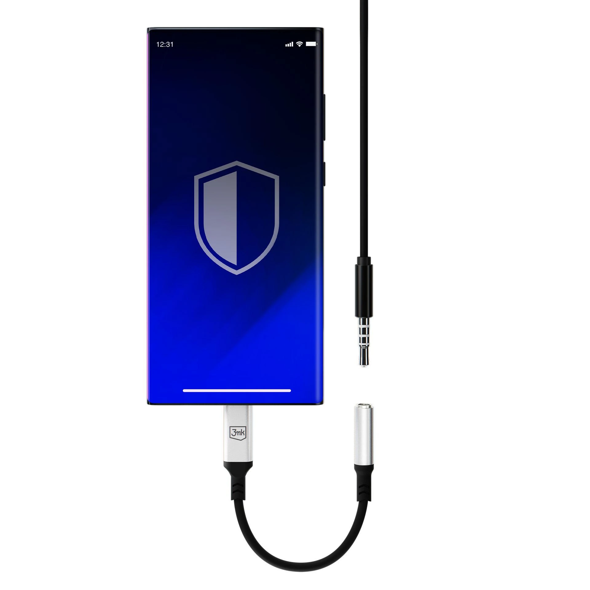 Adapteris 3mk Adapteris USB-C iki 3,5 mm