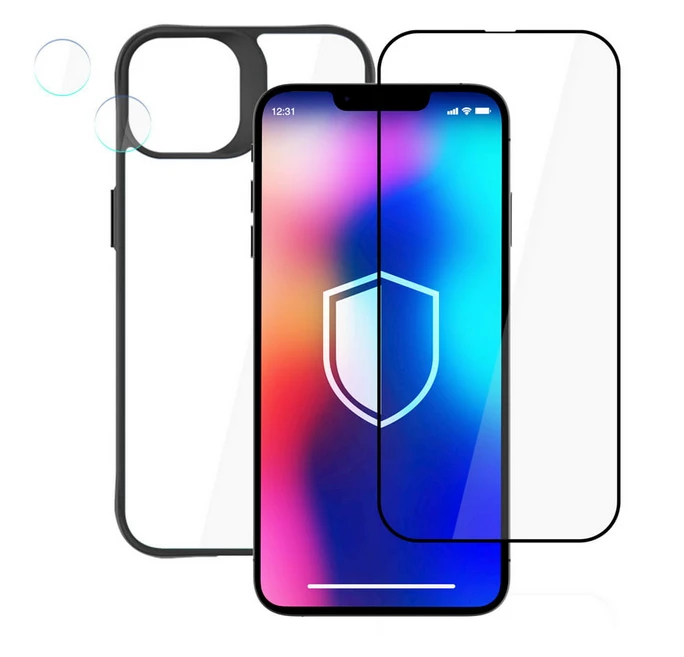 Dėklas Apple iPhone 13 – 3mk komforto rinkinys 4 viename