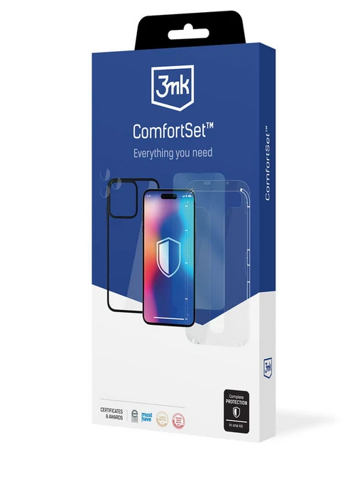 Dėklas Apple iPhone 13 – 3mk komforto rinkinys 4 viename