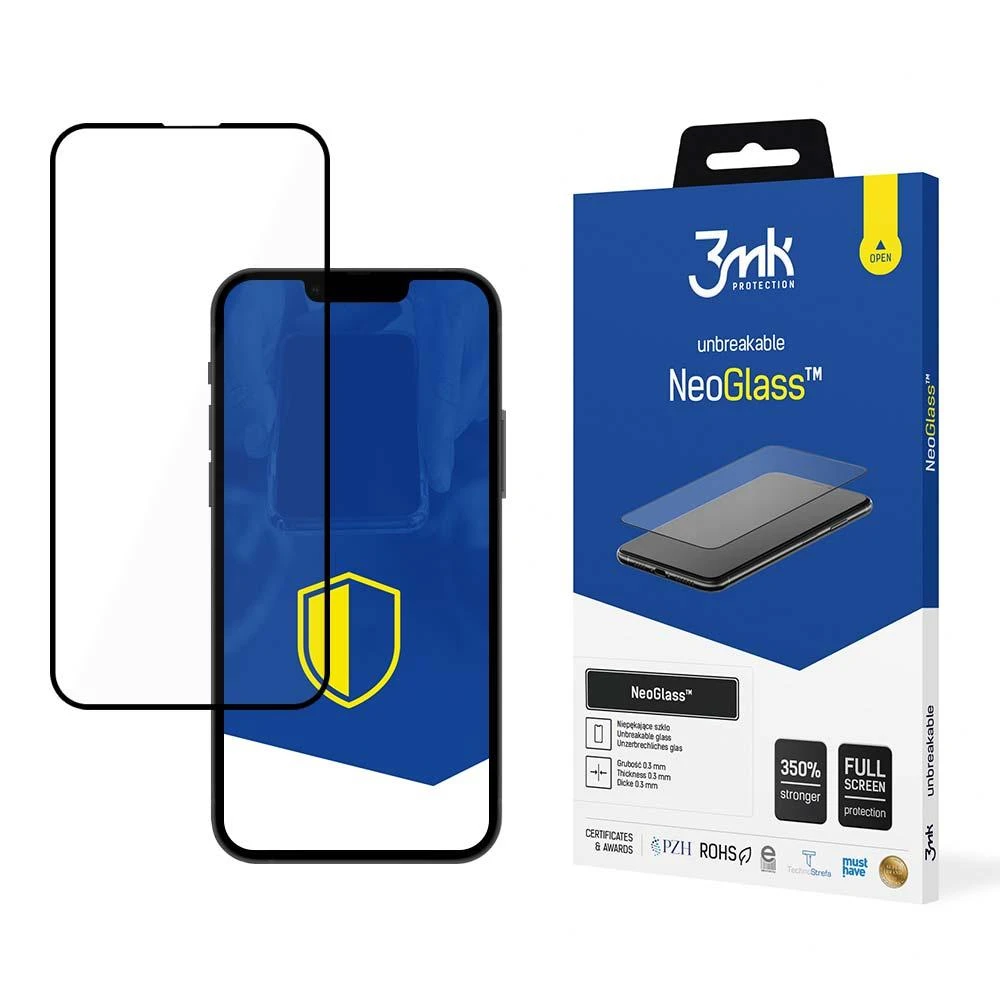 Apsauginis stiklas Apple iPhone 14 Plus 8H iš 3mk NeoGlass serijos