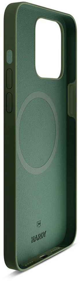 Dėklas 3Mk apsauga 3mk Hardy silikoninis MagCase iPhone 15 Plus - žalias