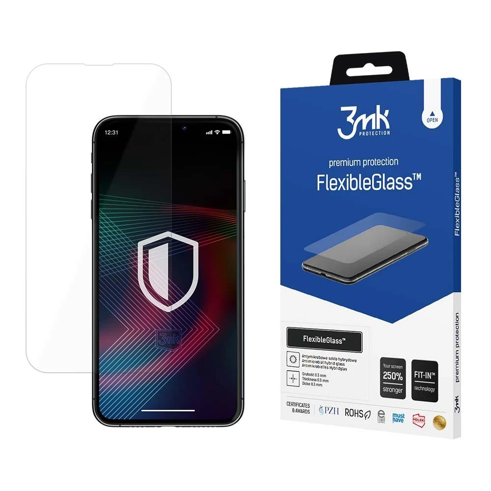 3MK FlexibleGlass Apple iPhone 14/14 Pro 6,1" hibridinis stiklas