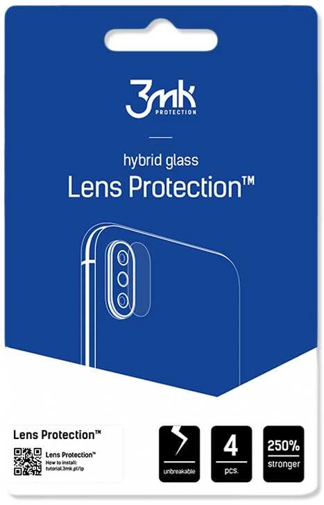 Fotoaparato stiklas Xiaomi Redmi Note 12 Pro 7H 3mk Lens Protection serijos objektyvas