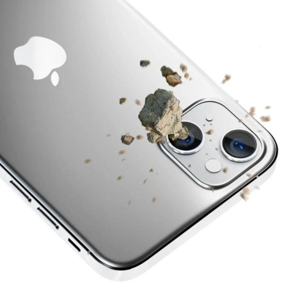 Apsauginis stikliukas kamerai 3mk Lens Pro Apple iPhone 14 Pro/14 Pro Max sidabrinis