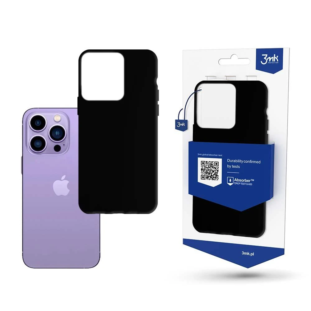 Dėklas 3mk Matt Case Apple iPhone 14 Pro Max juodas