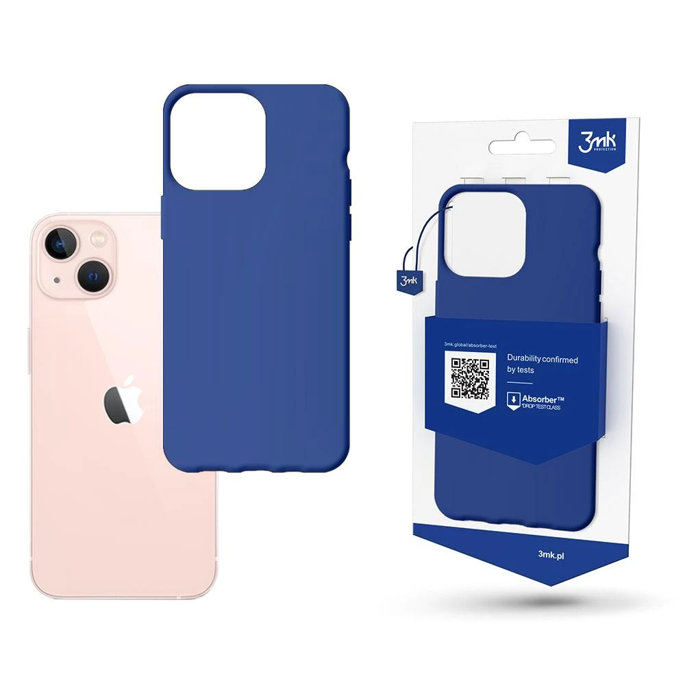 Dėklas 3mk Matt Case Apple iPhone 14 violetinis