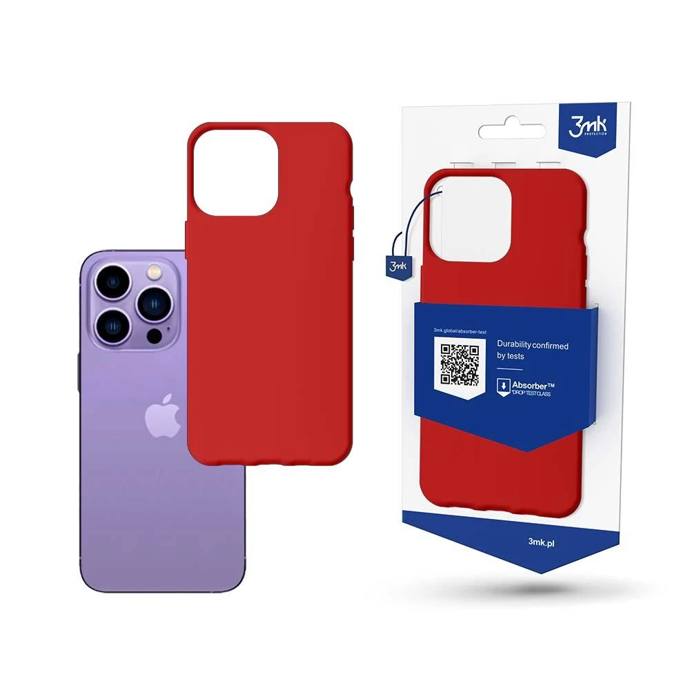 Dėklas 3mk Matt Case Apple iPhone 14 Pro rožinis