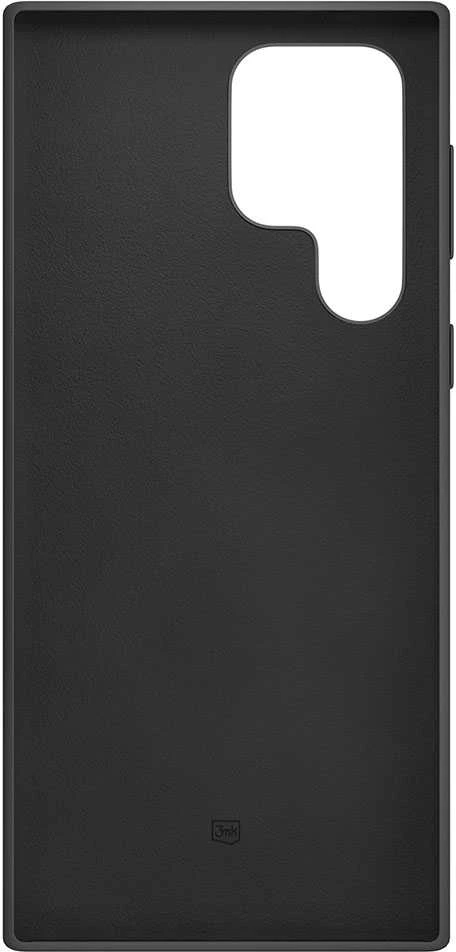 3MK Silicone Dėklas Samsung Galaxy S24 Ultra S928 juodos spalvos