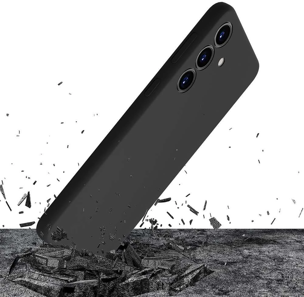 3mk silikoninis Samsung Galaxy S24 - dėklas telefonui juodos spalvos