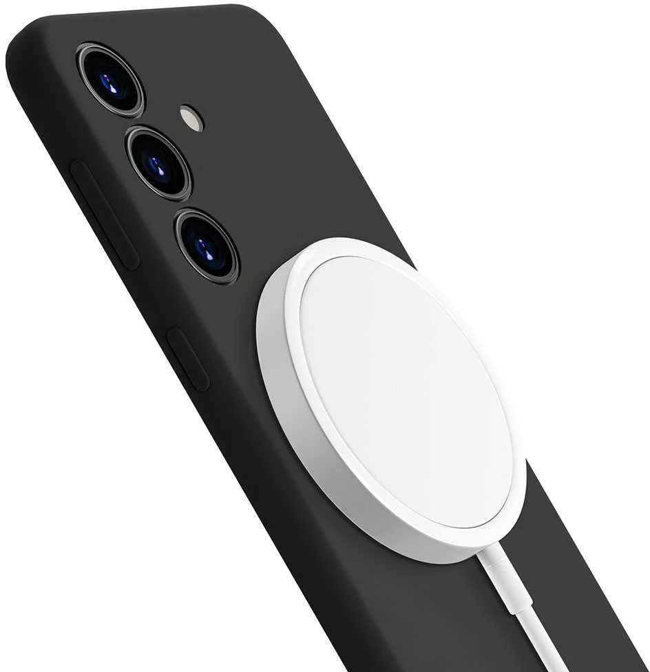 3mk silikoninis Samsung Galaxy S24 - dėklas telefonui juodos spalvos