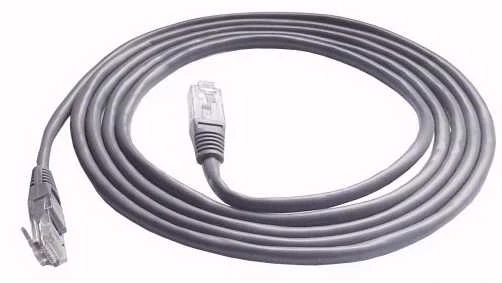 Oem Patchcord CAT5e UTP tinklo kabelis (sujungimo laidas), 5 m, pilkas