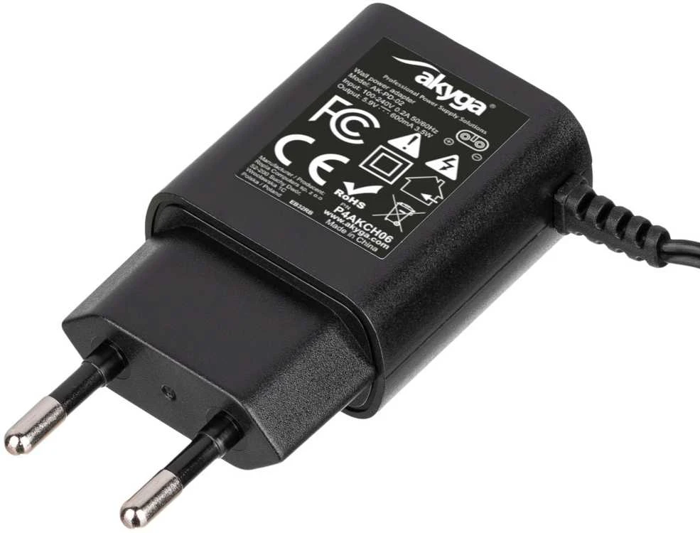 Akyga AK-PD-02 5.9V / 600mA 3.5W Braun kištukas