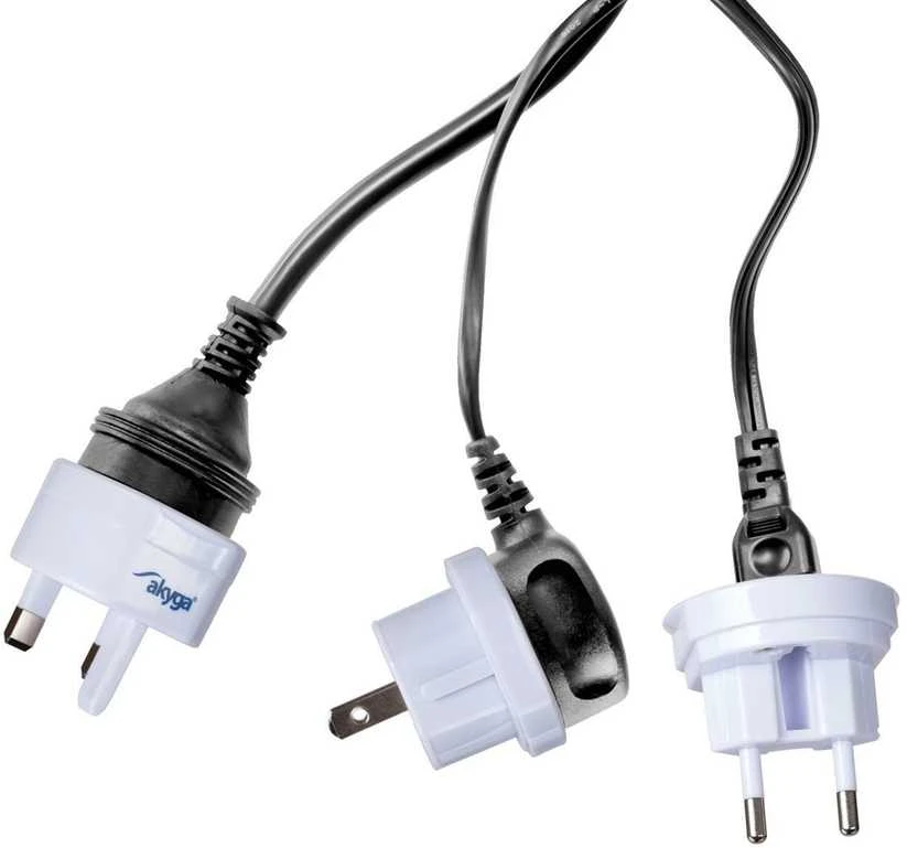 Tinklo Įkroviklio adapteris Akyga AK-AD-61 (UK EU AUS)