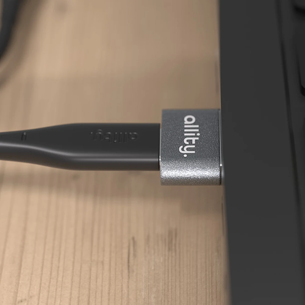 Allity Sp. su o.o. „Allity“ adapteris ABA-101 OTG USB-C į USB, pilkas
