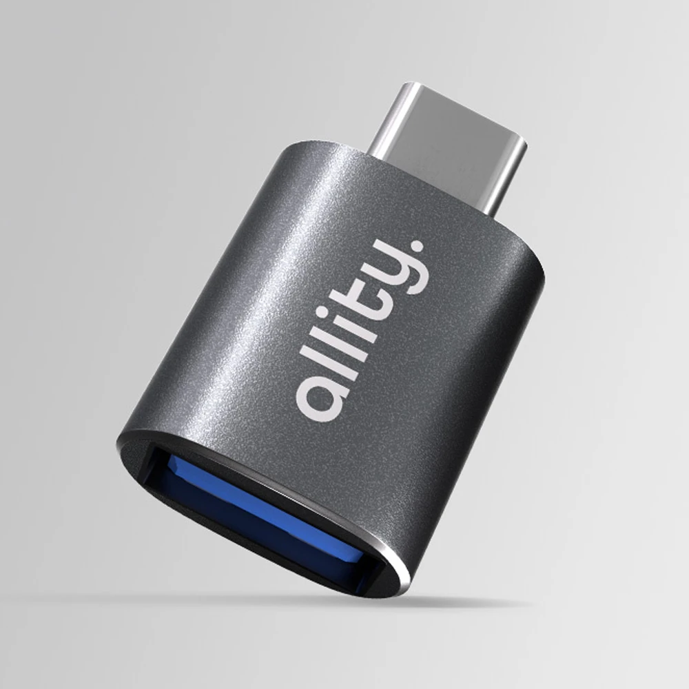 Allity Sp. su o.o. „Allity“ adapteris ABA-102 USB 3.0 į USB-C, pilkas