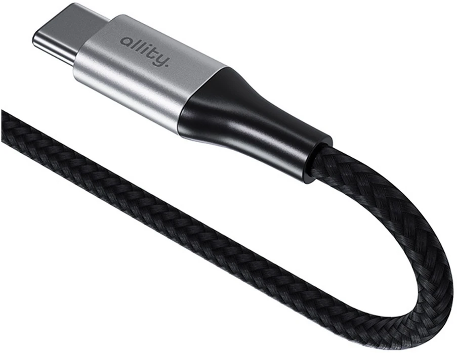 Allity Sp. z o.o. Allity cable AUC-01 USB-A - USB-C 1.0 m 3A juodas