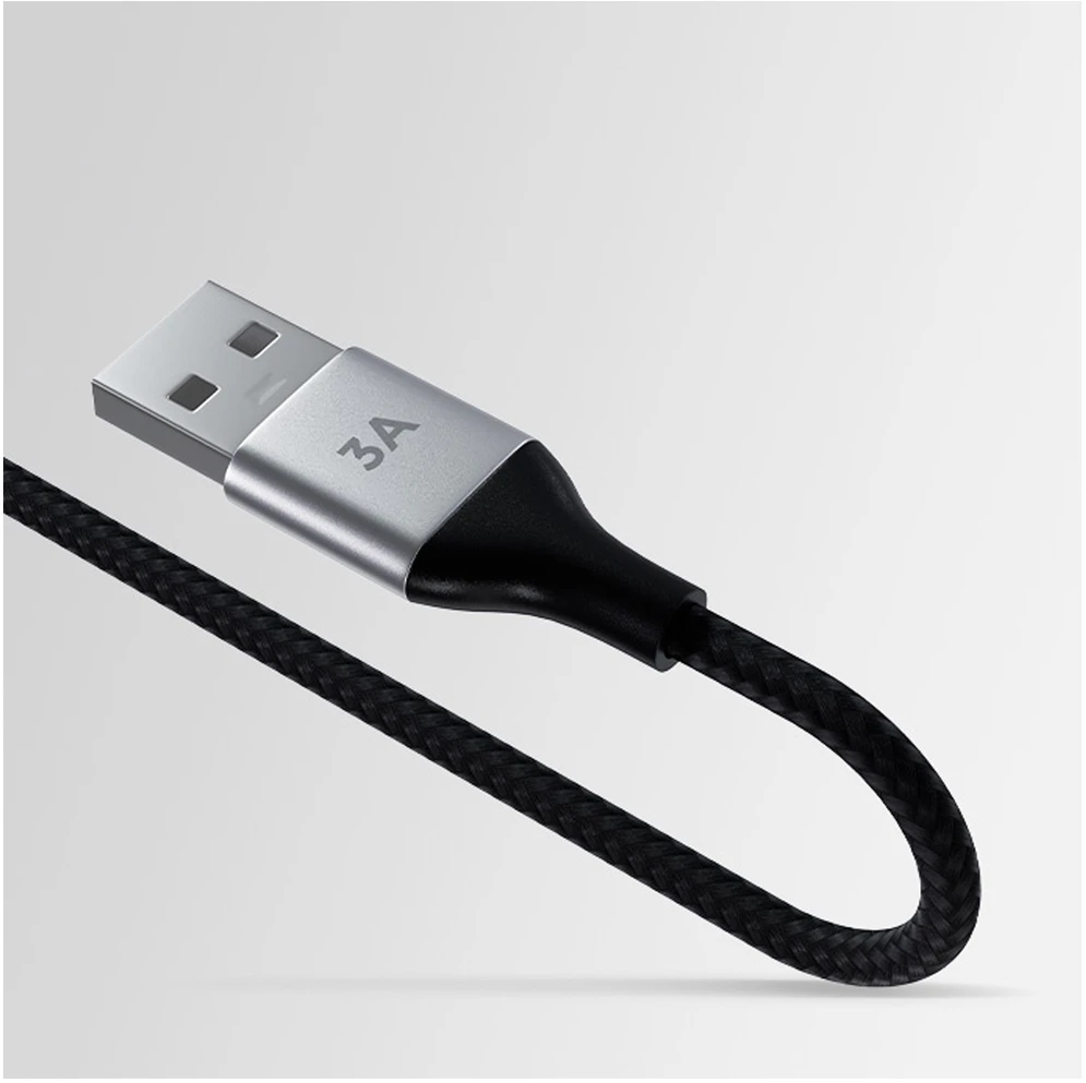 Allity Sp. z o.o. Allity cable AUC-01 USB-A - USB-C 1.0 m 3A juodas