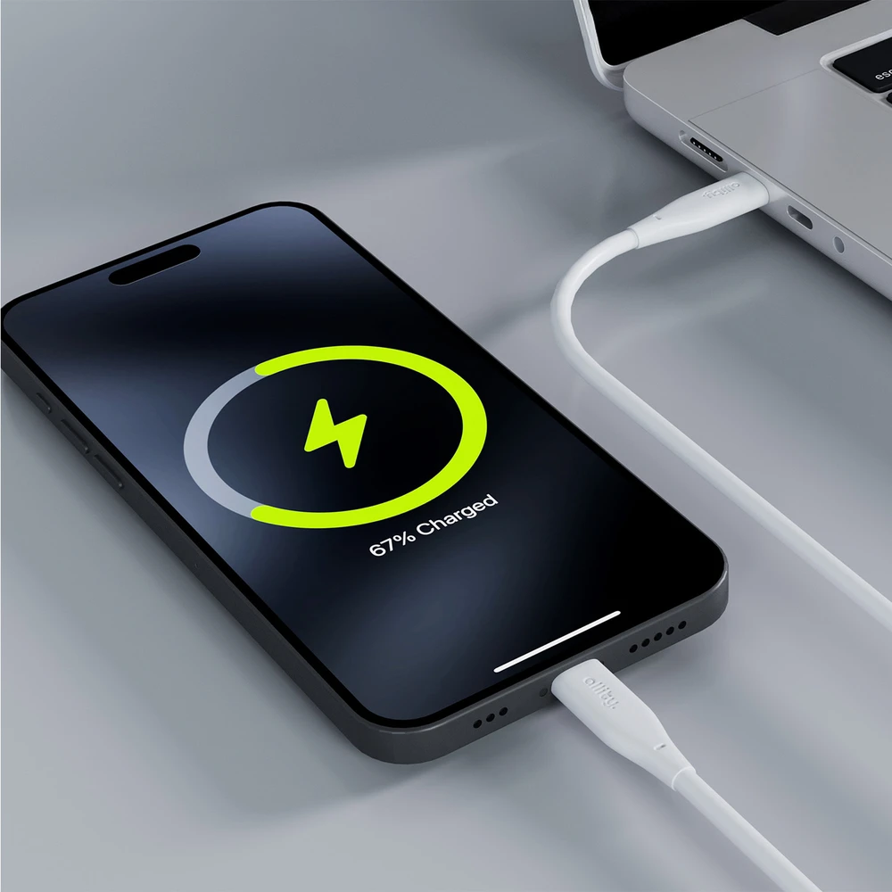 Allity Sp. su o.o. „Allity“ kabelis AUC-02 USB-C - USB-C 1,0 m 60W baltas
