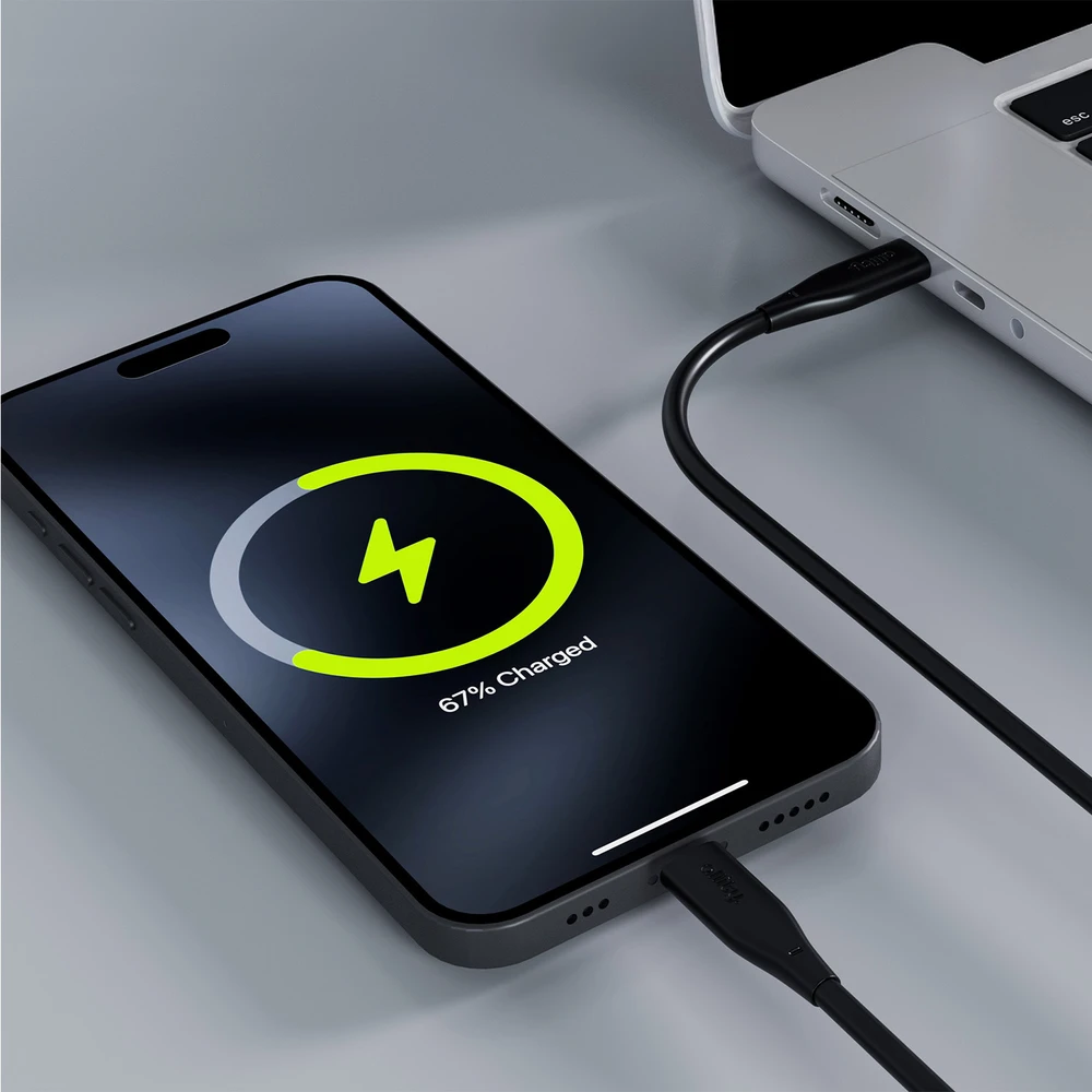 "Allity" kabelis AUC-02 USB-C - USB-C 1.0 m 60W juodas