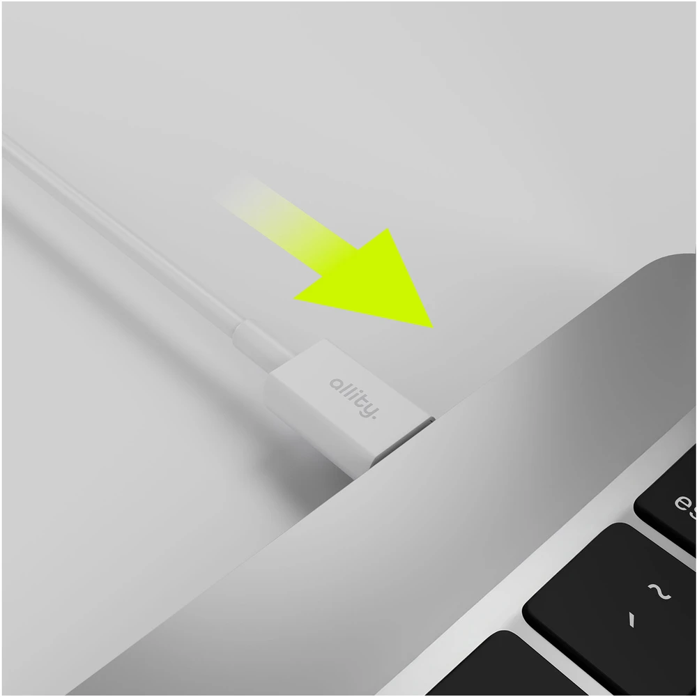 Allity Sp. su o.o. Allity kabelis AUC-03 USB-C - Lightning 2.0 m 27W baltas