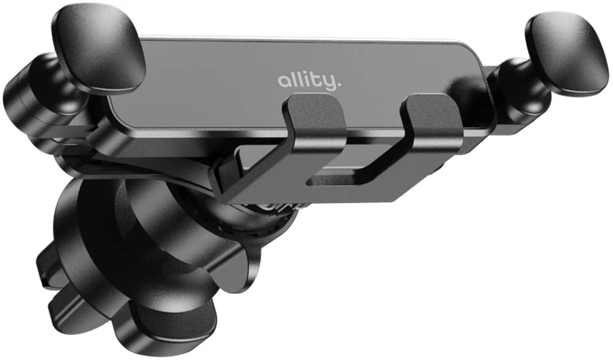 Allity Sp. su o.o. „Allity“ automobilio laikiklis prie oro išleidimo angos ACH-100, juodas