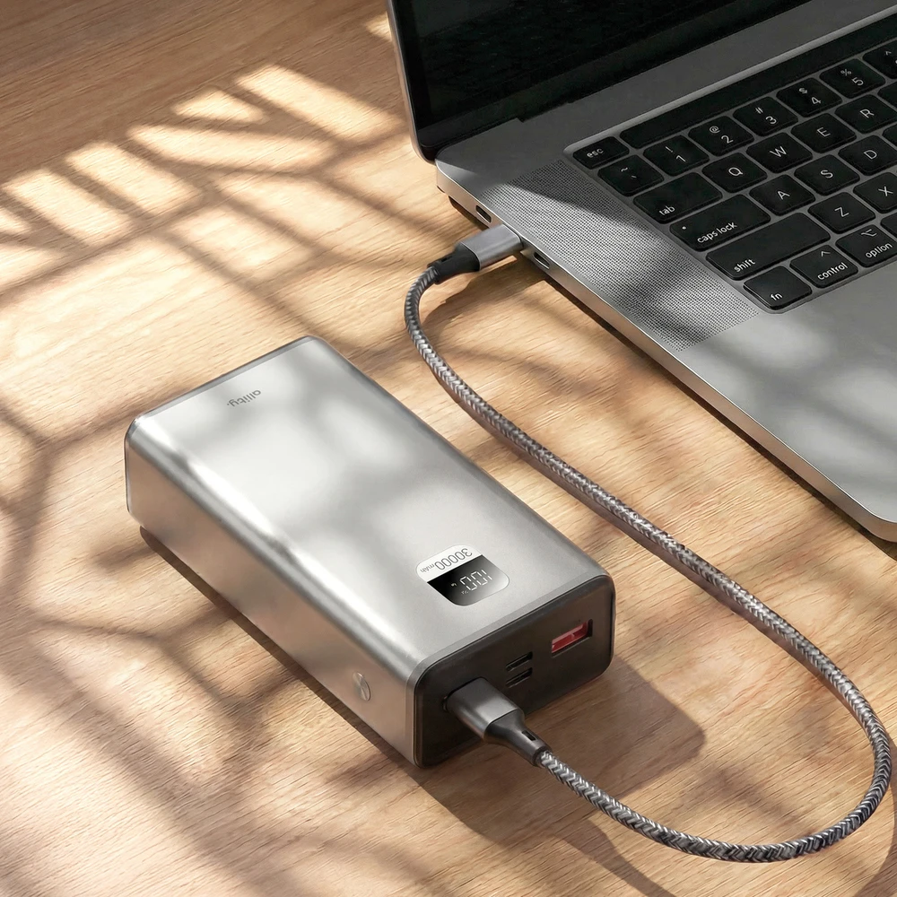 Allity Sp. z o.o. Allity power bank APB-100 PD QC 22.5W 30000 mAh pilka