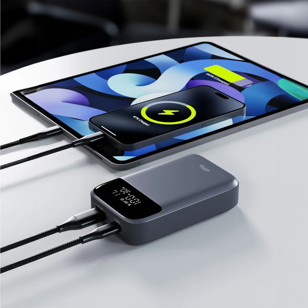 „Allity Sp. su o.o.“ „Allity“ išorinė baterija APB-200 PD QC 33W 10000 mAh pilka