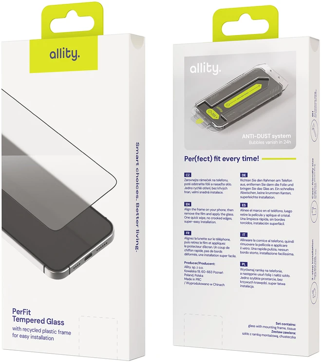 Allity Sp. z o.o. Allity grūdintas stiklas PerFit, skirtas iPhone 14 Pro Max