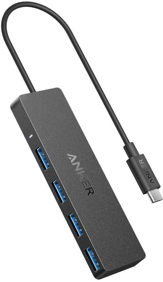 Anker USB-C šakotuvas su 4 prievadais