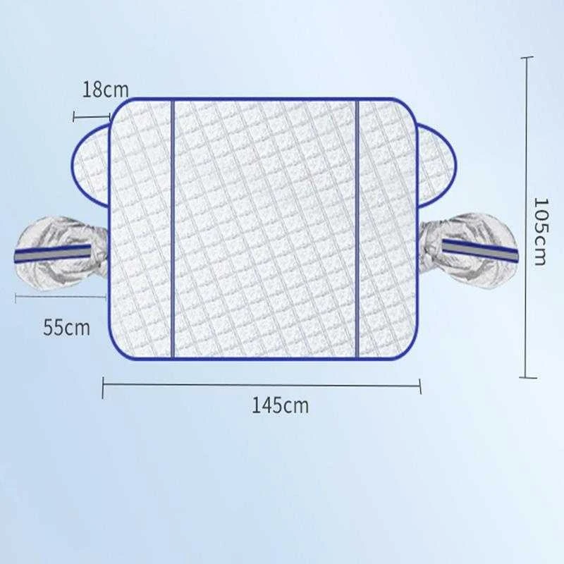 Telcon NUO ŠALČIO IR SAULĖS APSAUGANTIS LANGŲ UŽDANGALAS (145x105CM) SU MAGNETAIS