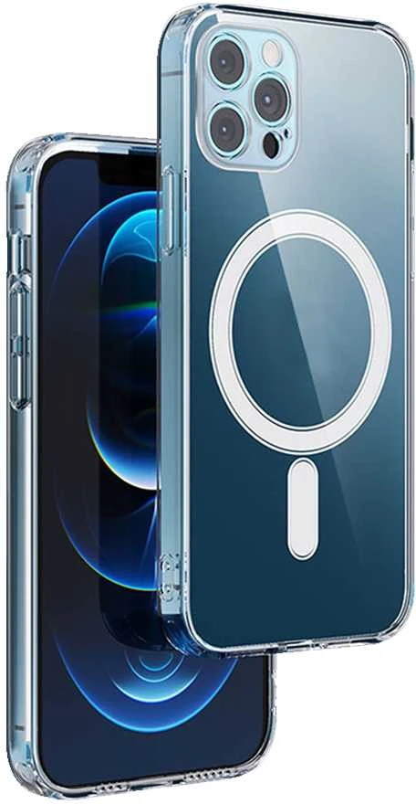 Oem TelForceone 1,5 mm "MagSafe" dėklas nuo smūgių "iPhone 14 Pro Max" 6,7 skaidrus