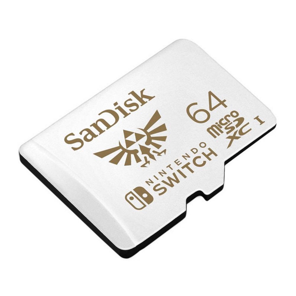 Atminties kortelė SANDISK NINTENDO SWITCH Micro SDXC 64 GB 100/60 MB/s V30 UHS-I U3