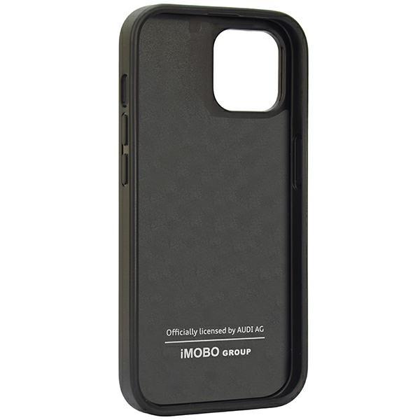 Dėklas Apple iPhone 14 Audi Carbon Fiber Stripe (AUS-TPUPCIP14-R8/D1-BK) juodos spalvos